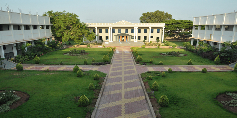 Beautiful lush green garden